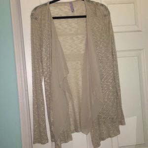 Tan Cardigan